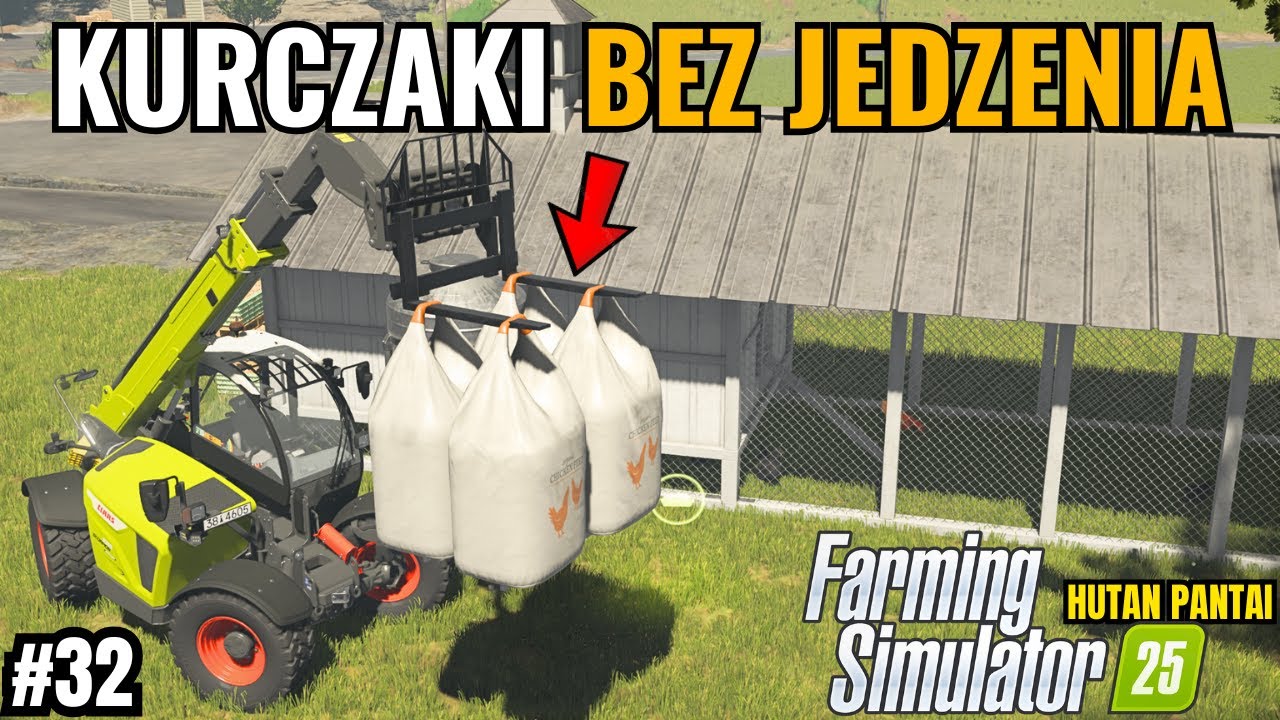 NAJPIERW KURY, POTEM ŻNIWA | Farming Simulator 25 Gameplay