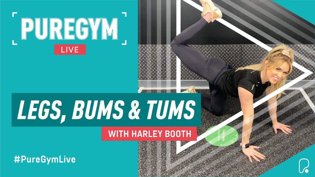 Follow Along 35 Minute Legs, Bums and Tums Class With Harley