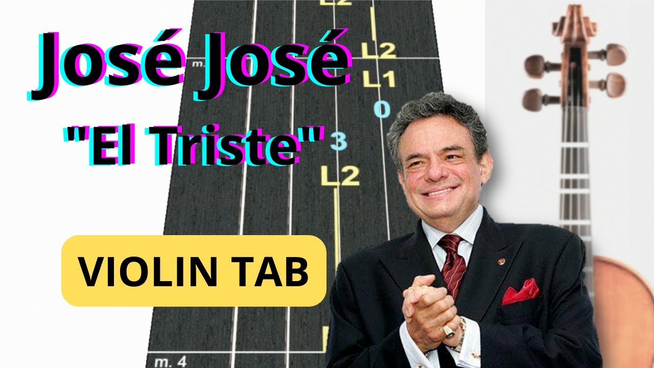 El Triste | Violín 🎻 Play Along | TUTORIAL | TABLATURA