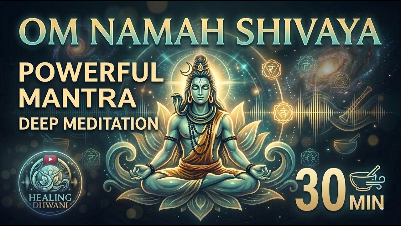 POWERFUL Om Namah Shivaya | 30 Min Mantra Meditation to Remove Negative Energy