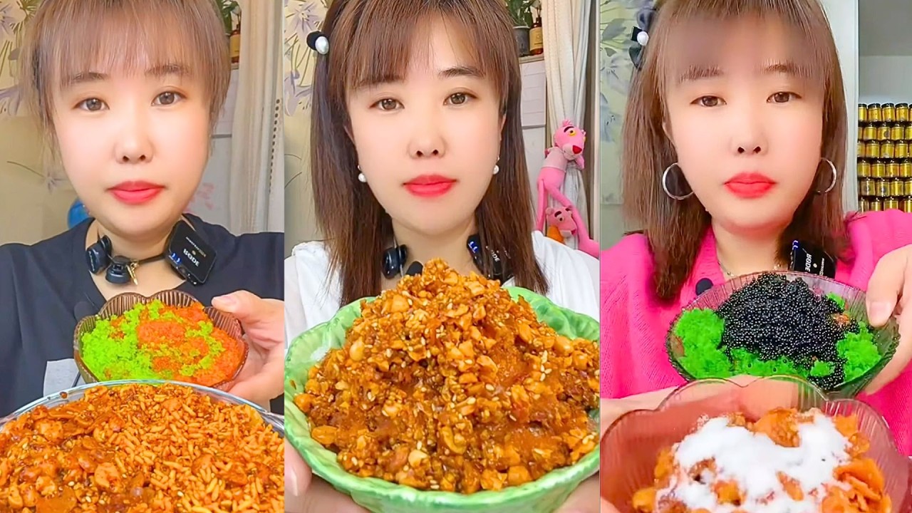 Traditional Chinese Snacks Mukbang | Sesame Balls, Sauces & Local Treats ASMR #402