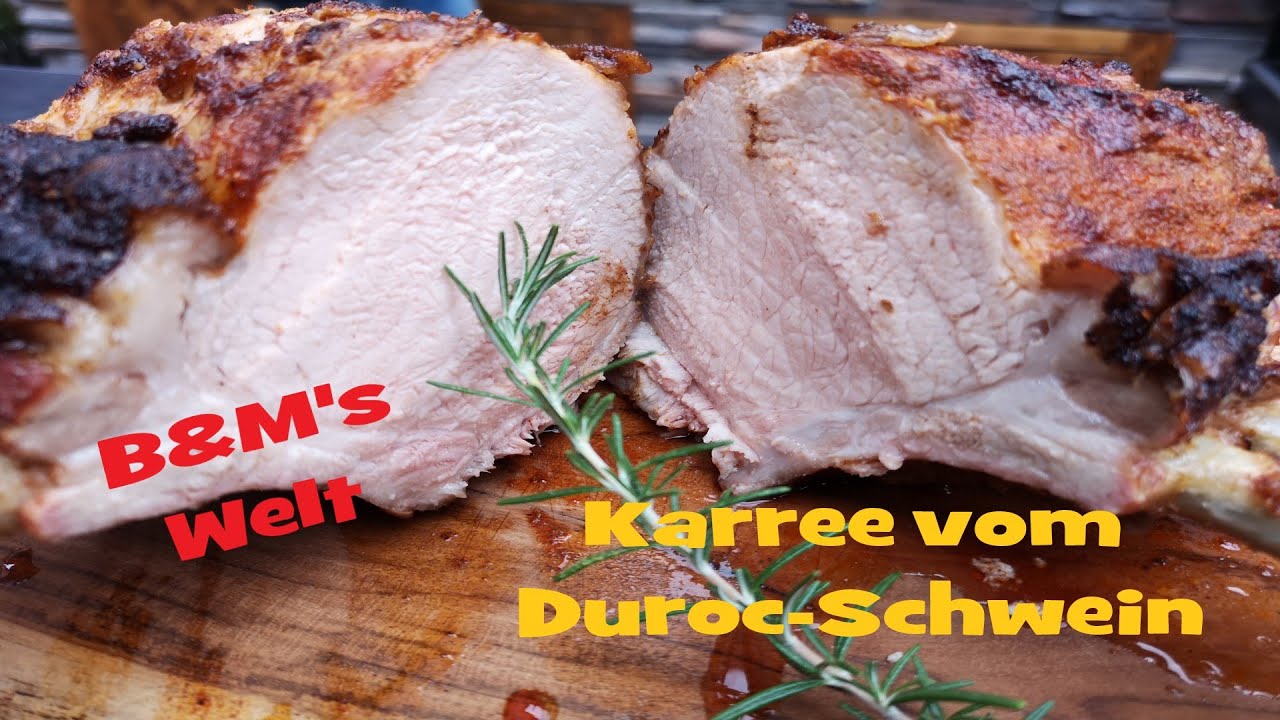 Karree vom Duroc Schwein