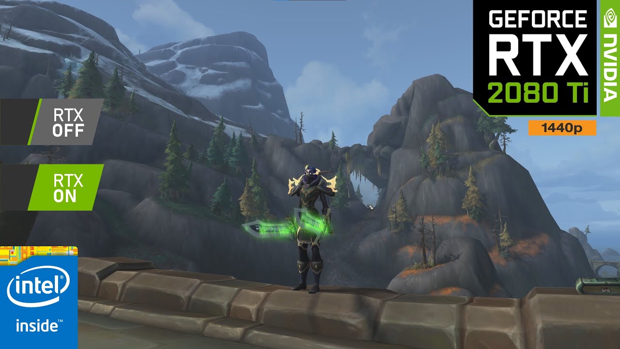 World of Warcraft Ray Tracing Shadowlands : RTX 2080Ti 12GB | Raytracing ON vs OFF Clips Comparison
