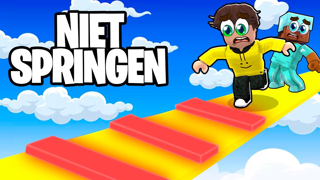 Obby Maar Je Mag Niet Springen! (Roblox)