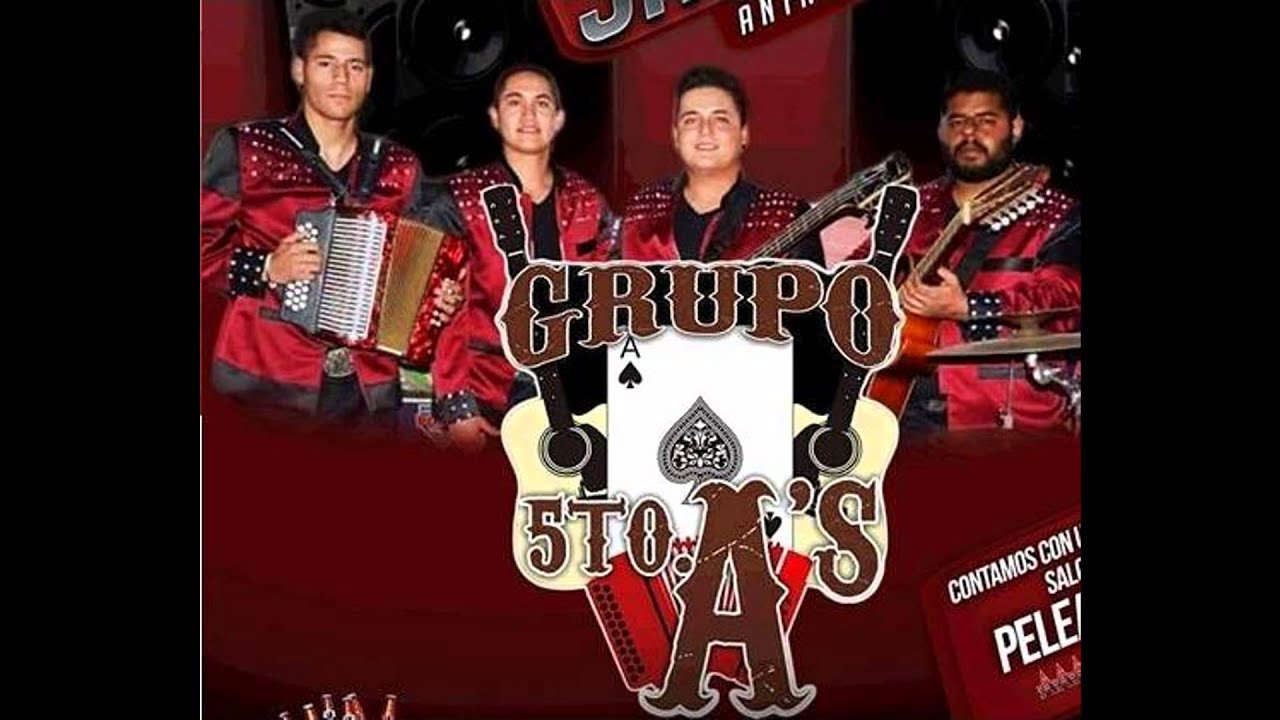 El Cholo, Cris 8 9, El Tiburon, El Muletas (Popurrin de Explosion Norteña) - GrupoQuintoAs