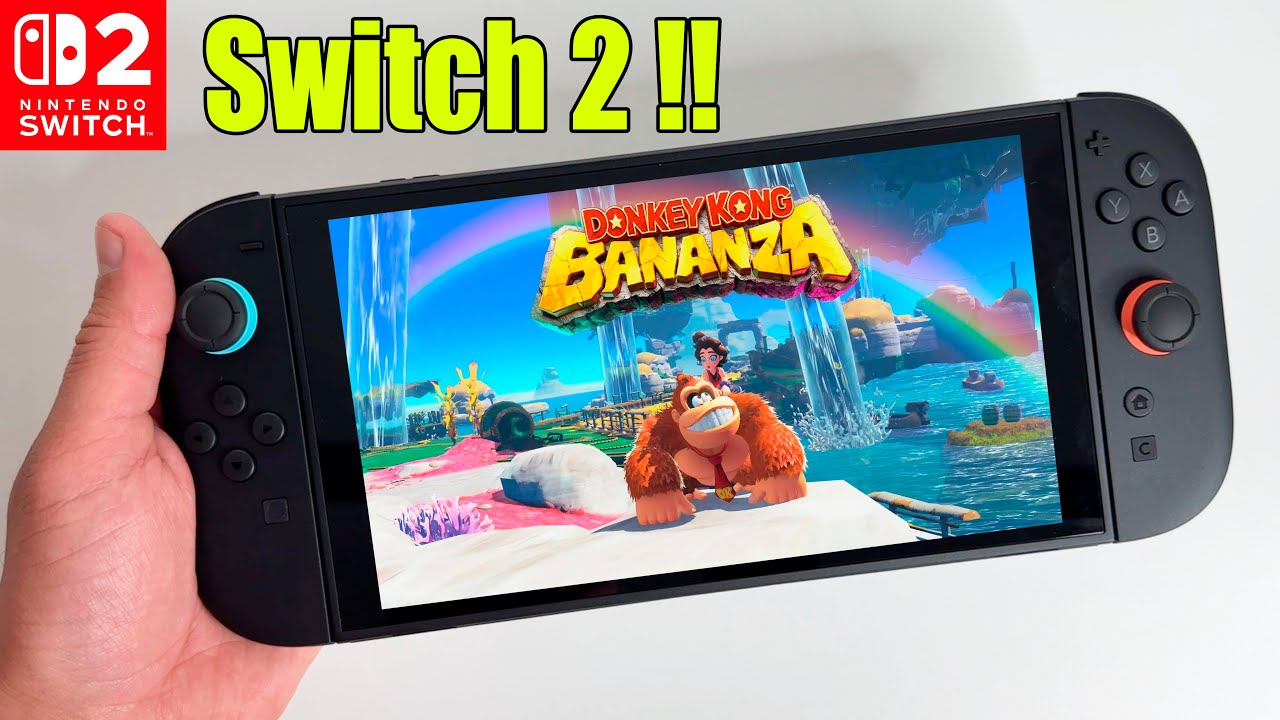 Donkey Kong Bananza on Nintendo Switch 2 Gameplay