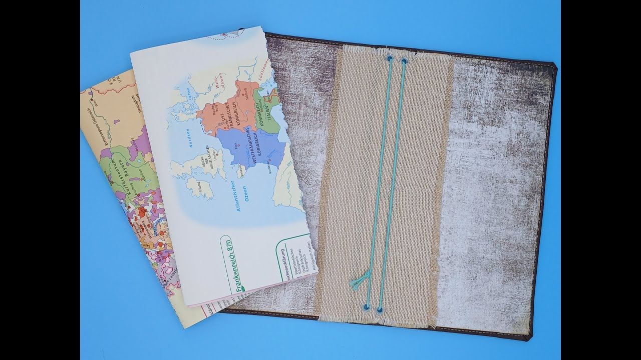 Slim Journal Braunes Kunstleder Herz-Charm | Herausnehmbare Seiten, Unique und Perfektes Geschenk