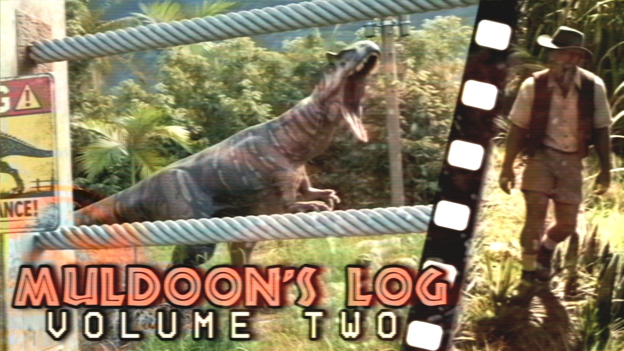 MULDOON'S LOG - Volume Two - Jurassic Park Found Footage (VHS Analog Horror)