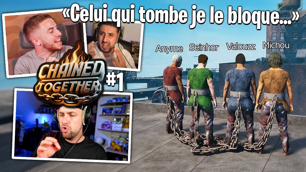 Only Up mais enchaîné à 4 avec Michou, Anyme & Seinhor (si je tombe, on tombe tous !!) #1