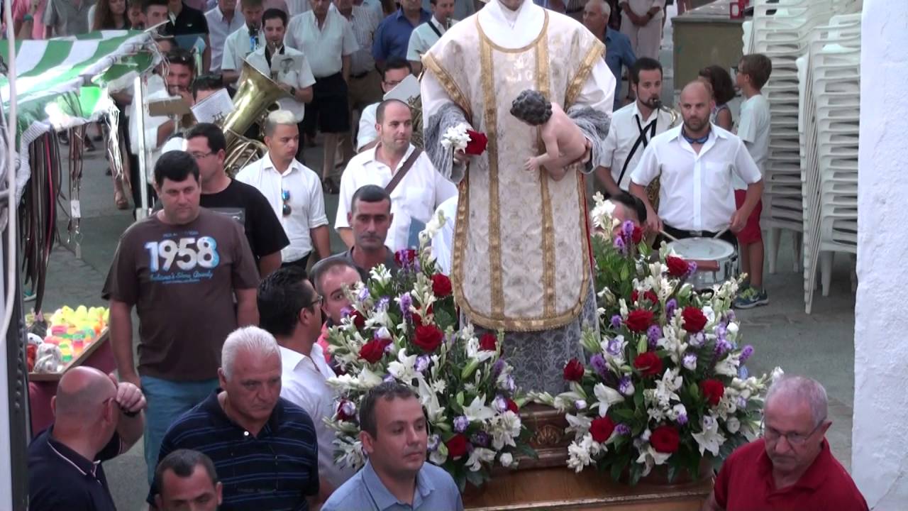 SORVILAN  - FIESTAS 2016 - SALIDA DE LA PROCESION DE SAN CAYETANO Y SAN MARCOS