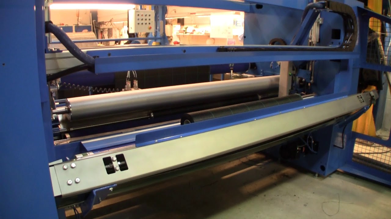 In-line short roll winder for nonwovens | CAMPEN Machinery