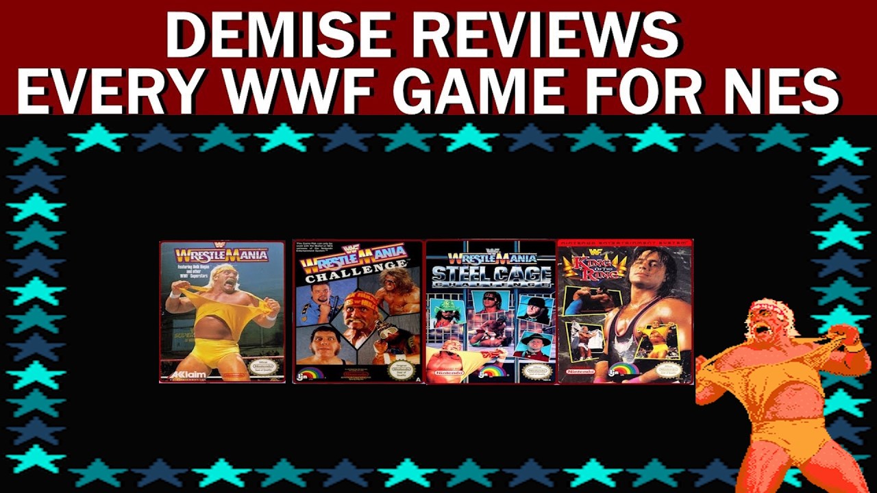 Я делаю обзоры всех игр WWF для NES.