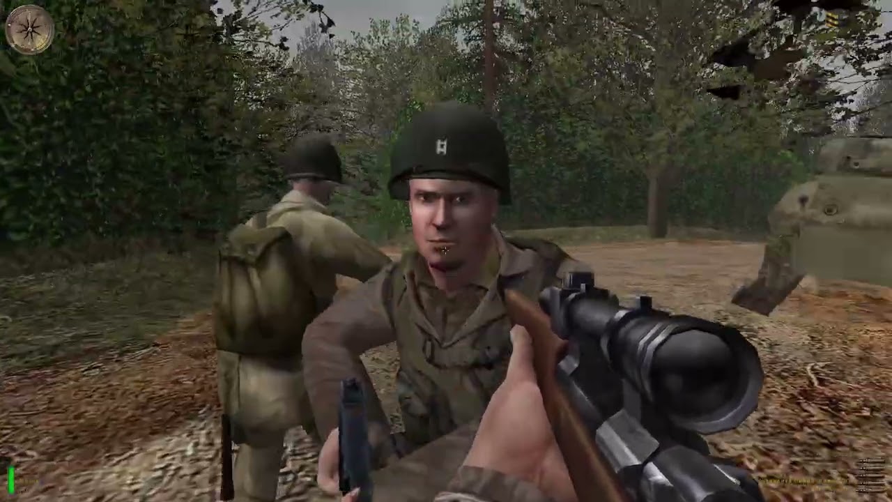 Medal of Honor: Allied Assault - прохождение. 5 серия.