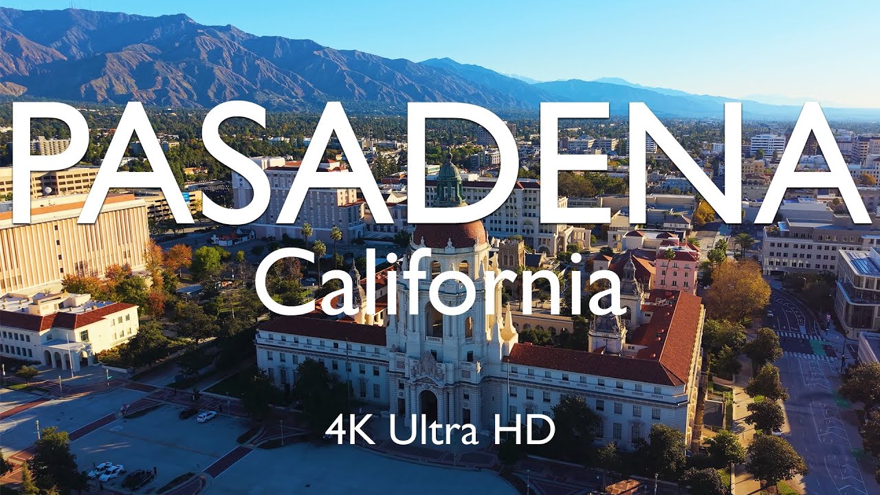 Pasadena, California by Drone 🇺🇸 [4K]