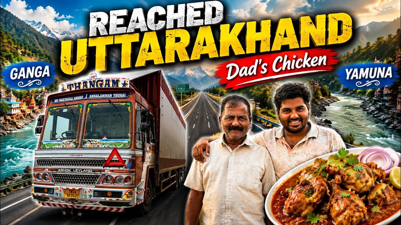 Uttarakhand Trip-2🚛2700KM-க்கு toll amount🥹?UP-ல Diesel தட்டுப்பாடு அதிகம் போலங்க😨Sunday Special😁🚚