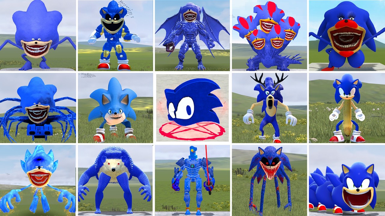 NEW SONIC TAPE VS SHIN SONIC AMY XXL TAPES LOVE STORY  Which One REIGNS SUPREME in Garry's Mod!