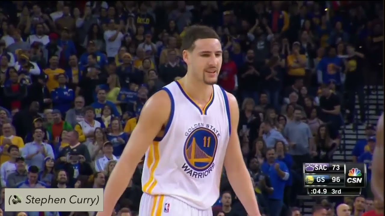 Klay Thompson's Greatest Games: The Ultimate 37 Point Quarter Video