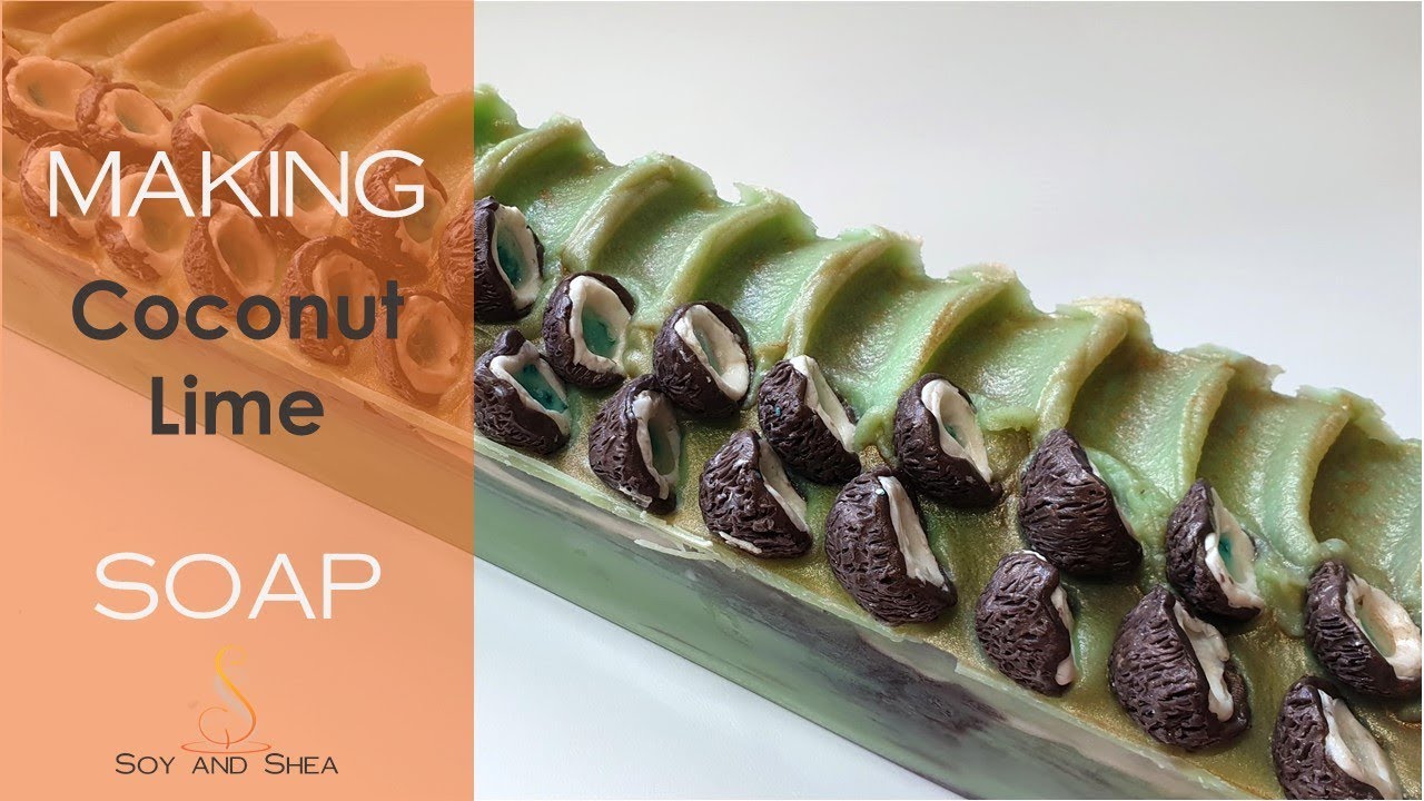 Coconut Lime Cold Process Soap - Why you should always do your own testing!