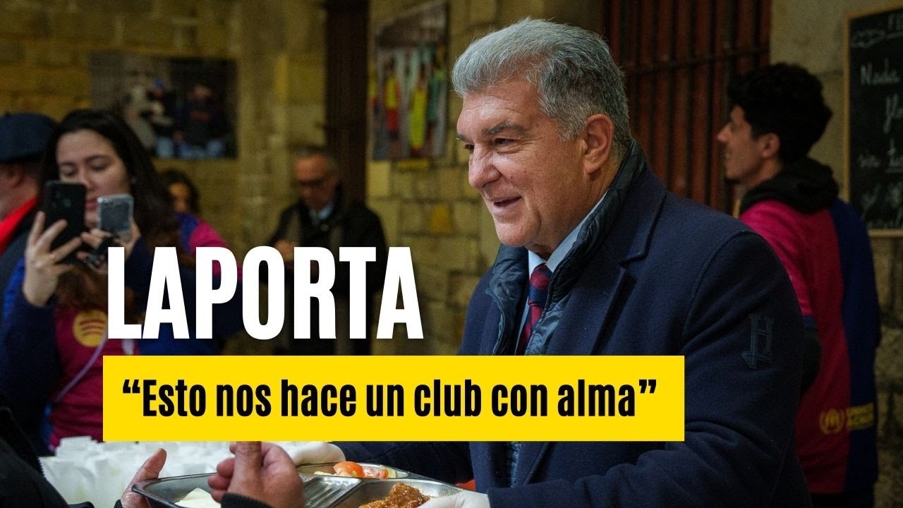 🔵🔴 JOAN LAPORTA, sobre el BAR&Ccedil;A:  