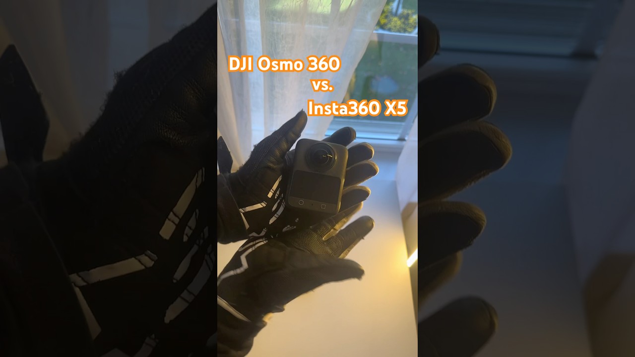 DJI Osmo 360 против Insta360 X5! Лучшая камера для мотоцикла? 