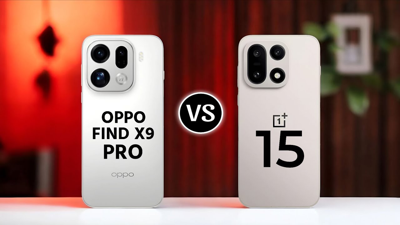 OPPO Find X9 Pro Vs OnePlus 15 || Full Specs Comparison