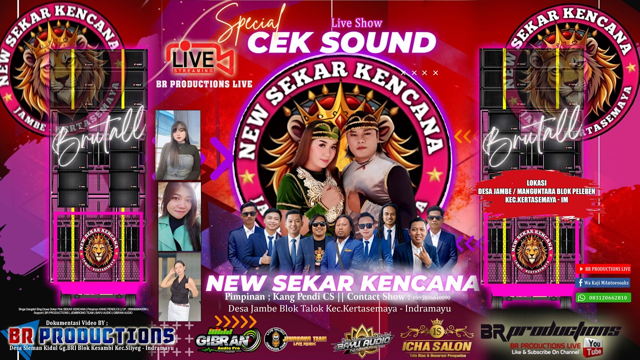 🔴[LIVE] NEW SEKAR KENCANA ( EDISI CEK SOUND BRUTAL) JAMBE / Manguntara. SENIN .2 MARET 2026