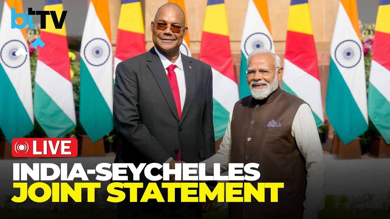 LIVE: PM Narendra Modi & Seychelles President Patrick Herminie Joint Press Statement