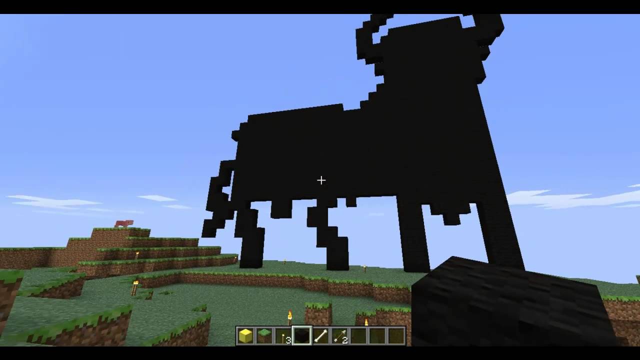 Toro de Osborne en Minecraft