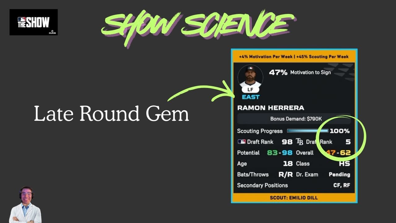 How to Scout for Late Round Gems in MLB the Show Franchise
