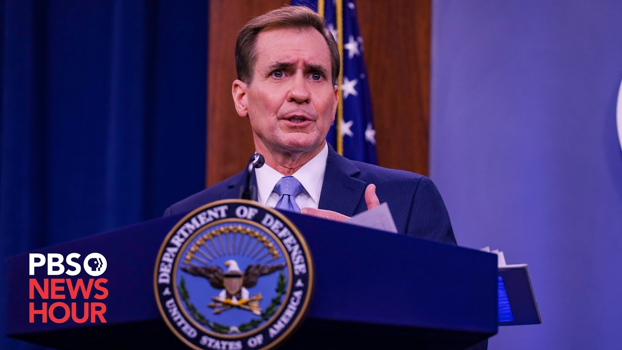 WATCH LIVE: Pentagon press secretary John Kirby holds a news briefing