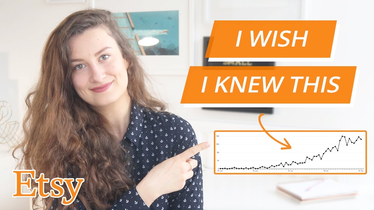 5 Things I wish I Knew Before Opening An Etsy Shop - Watch This Before Selling On Etsy