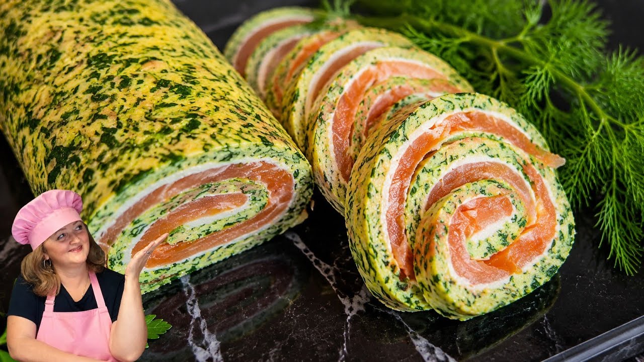 Рулет с лаксом