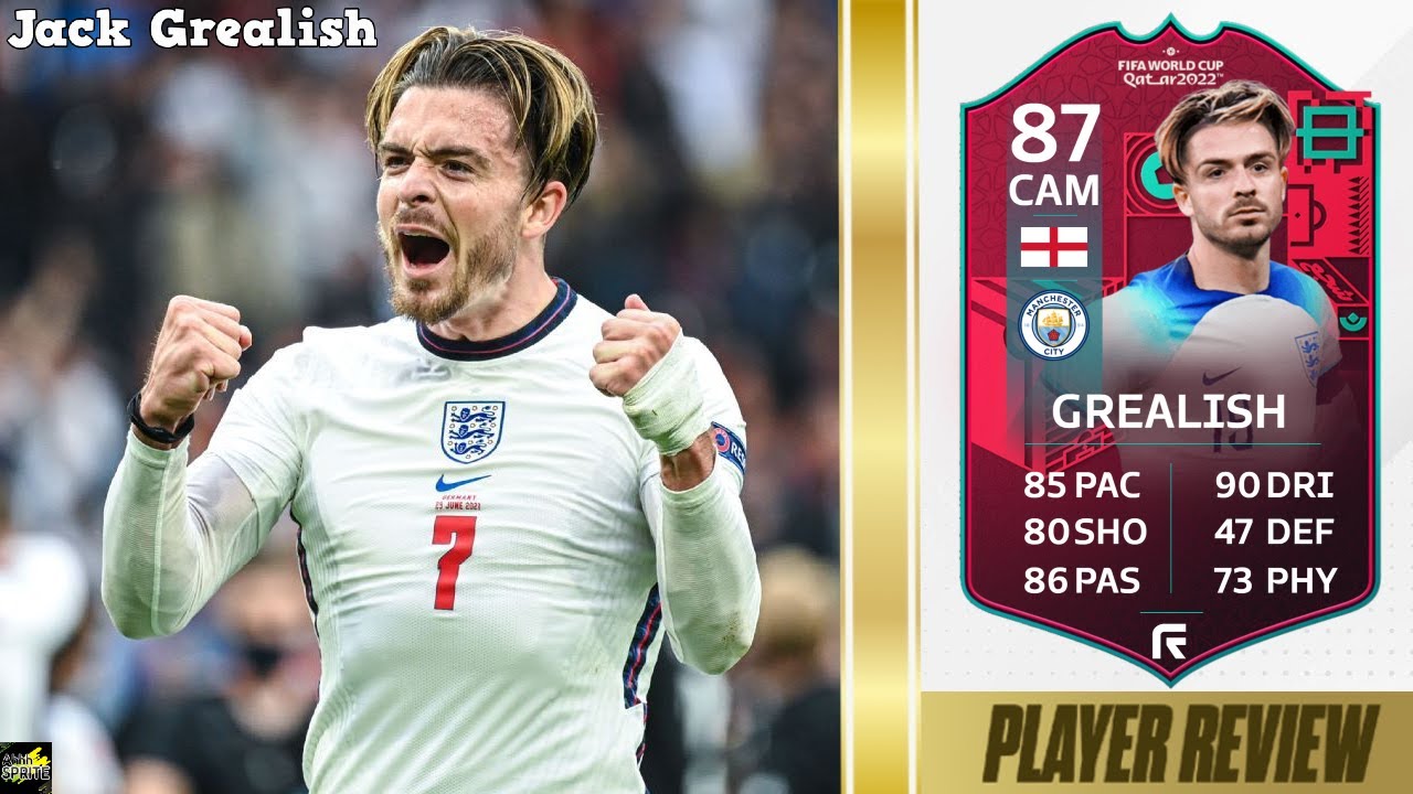 Обзор игрока FIFA 23 WC Path To Glory Джек Грилиш | WC Path To Glory 87 Джек Грилиш