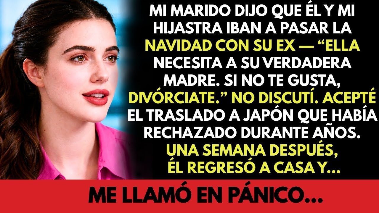 Mi marido dijo que nuestra hija necesitaba a su “verdadera madre”. Entonces me fui a Japón y…