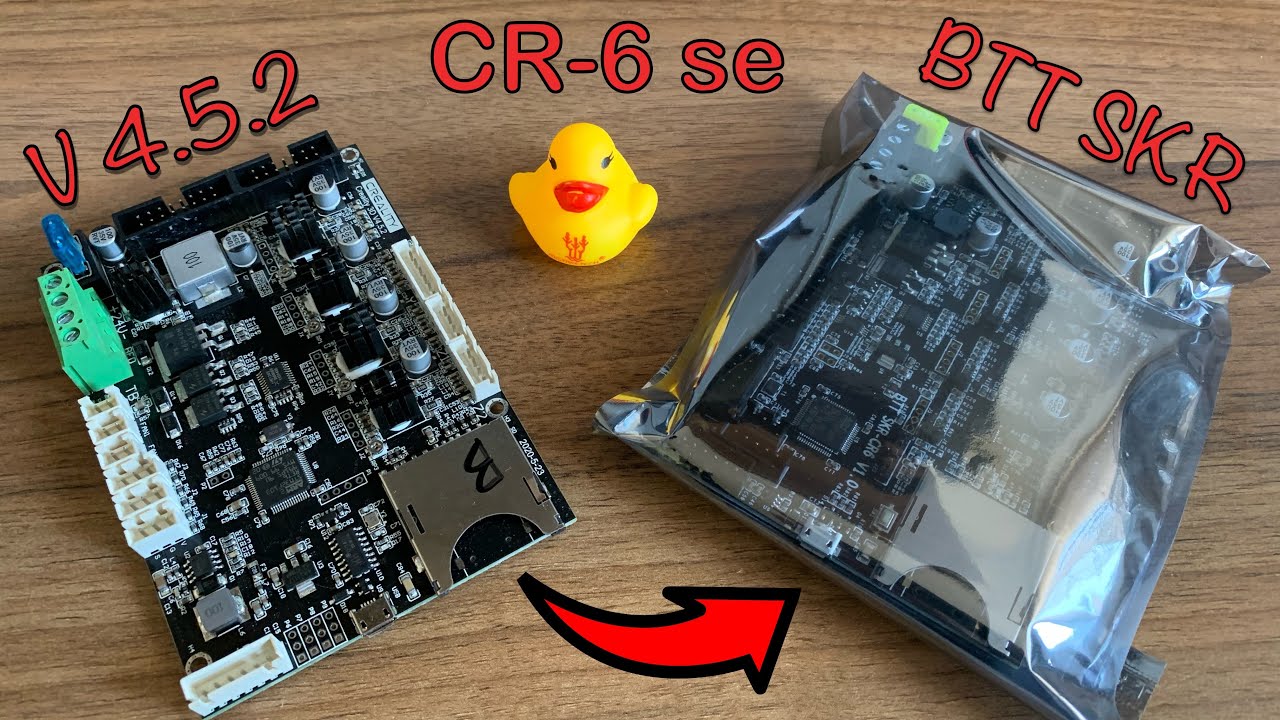 CR 6 se Mainboard wechseln BTT SKR