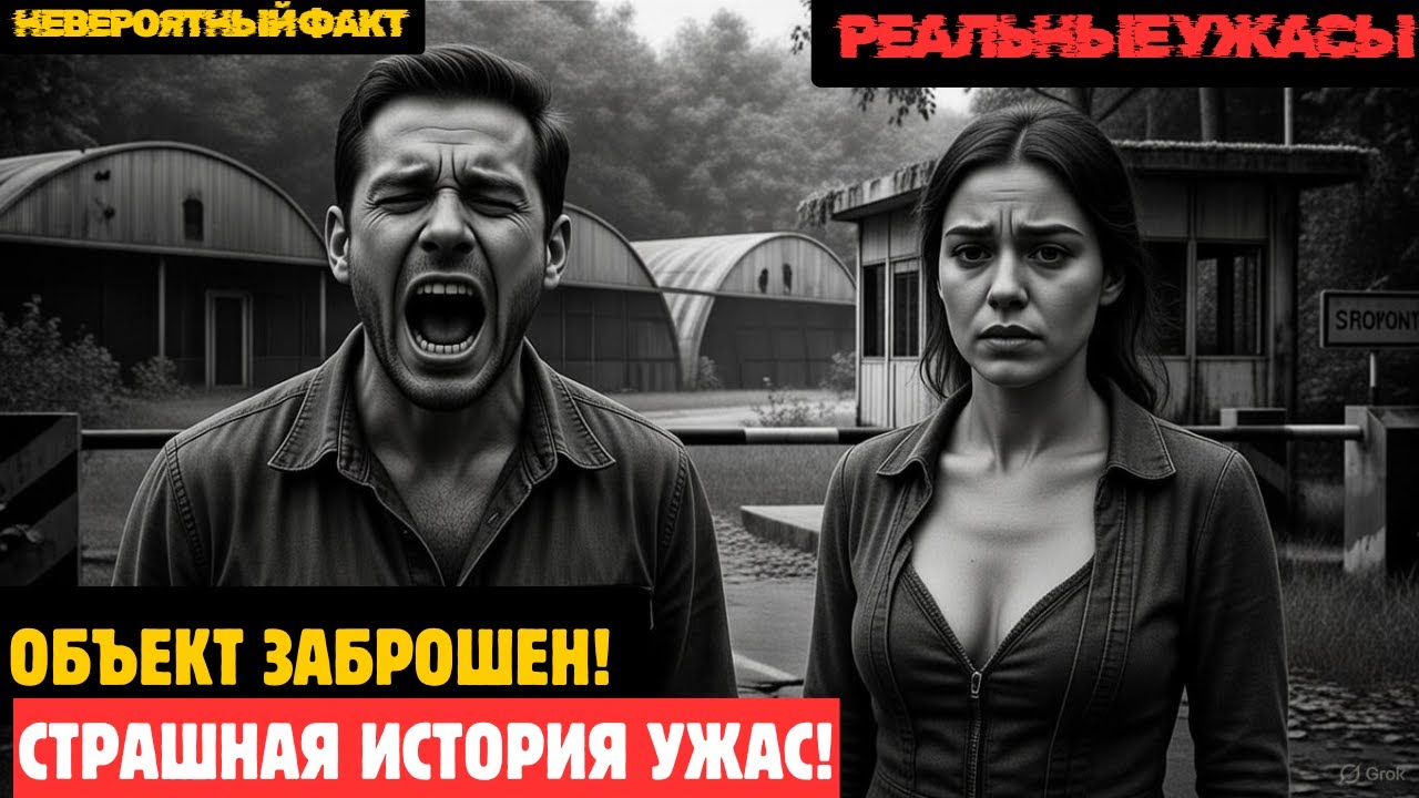 ЗАБРОШЕННАЯ БАЗА - ОБЪЕКТ 19-Б! Страшные истории и страшилки.