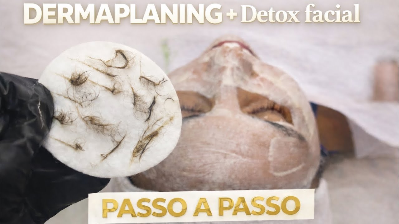 Protocolo Completo de Dermaplaning com Detox Facial (Passo a Passo)