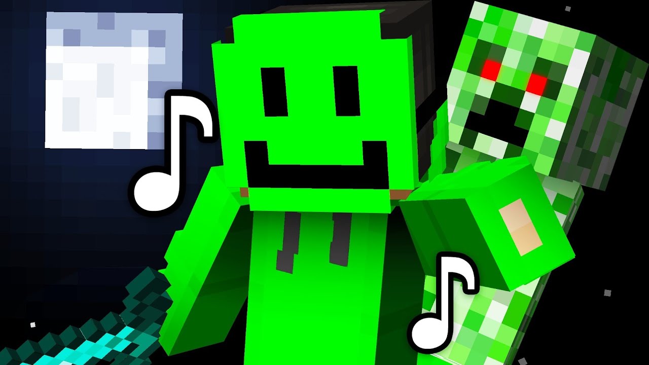 ♪DEXSI ZIELONY DRES - [PIOSENKA MINECRAFT]♪