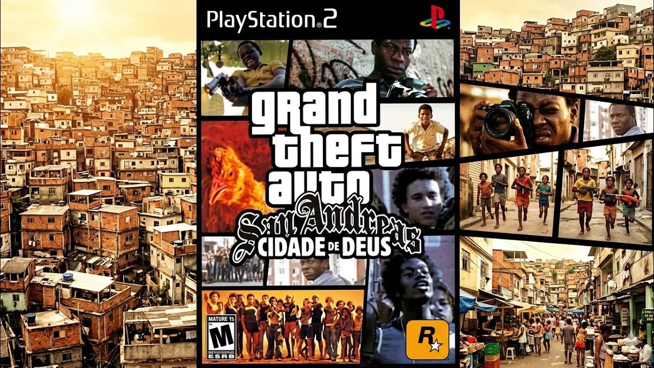 JOGANDO GTA CIDADE DE DEUS NO PLAYSTATION 2 EM 2026 [AETHERSX2 / S24] 