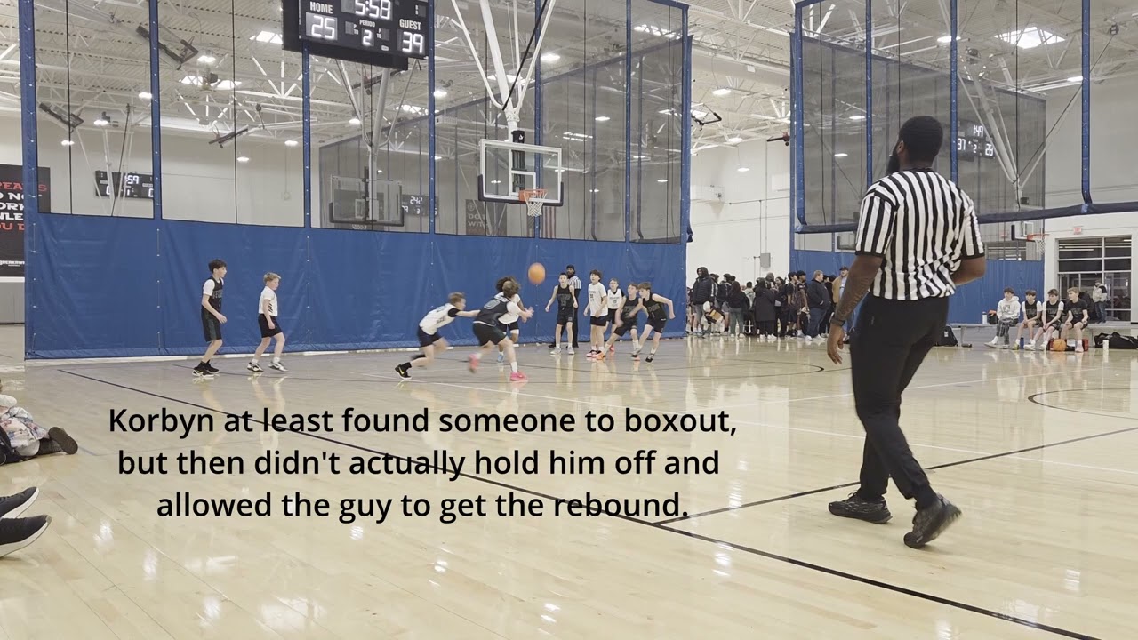 Giving up rebounds