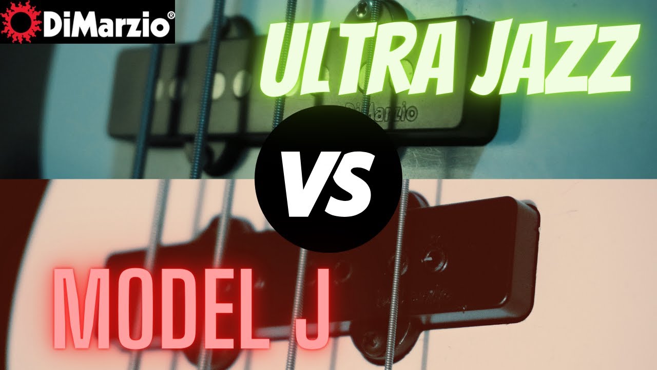Di Marzio Ultra Jazz DP149 vs Model J DP123