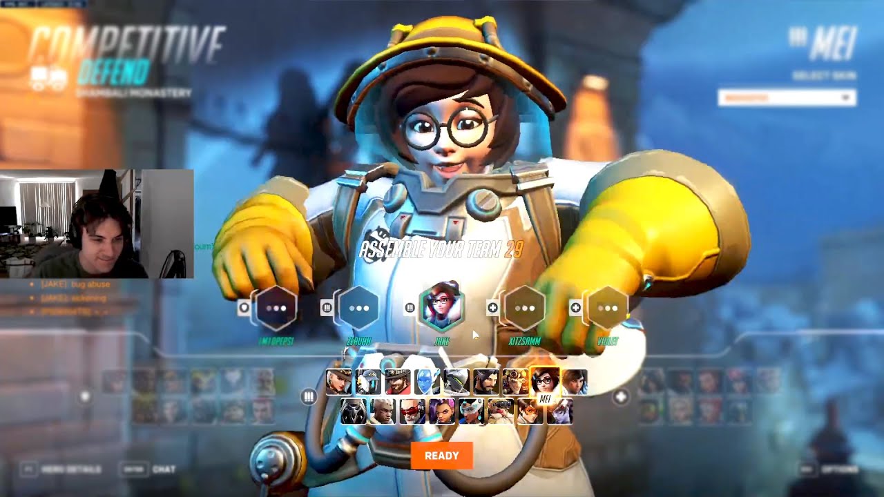 WHAT TOP 100 MEI LOOKS LIKE - JAKE! OVERWATCH 2 SEASON 5 TOP 500