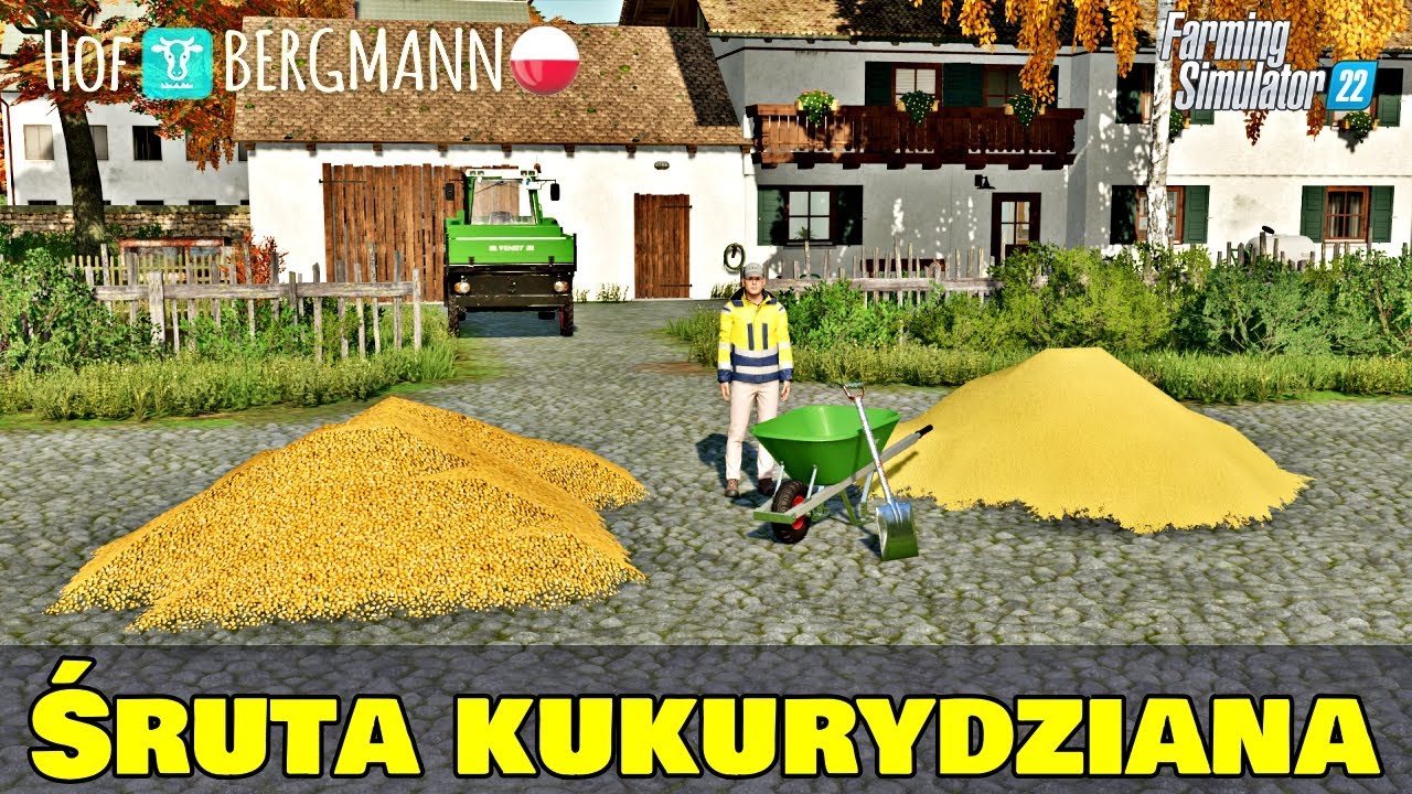 📝 Jak dodać Śrutę Kukurydzianą (produkcja) na Hof Bergmann - Poradnik do FS22