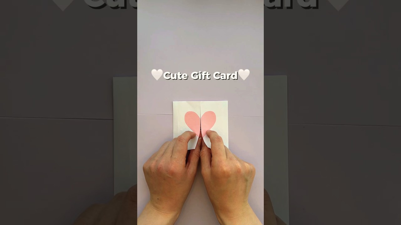🤍Cute Gift Card🤍 #giftcard #giftcraft #cutegiftideas