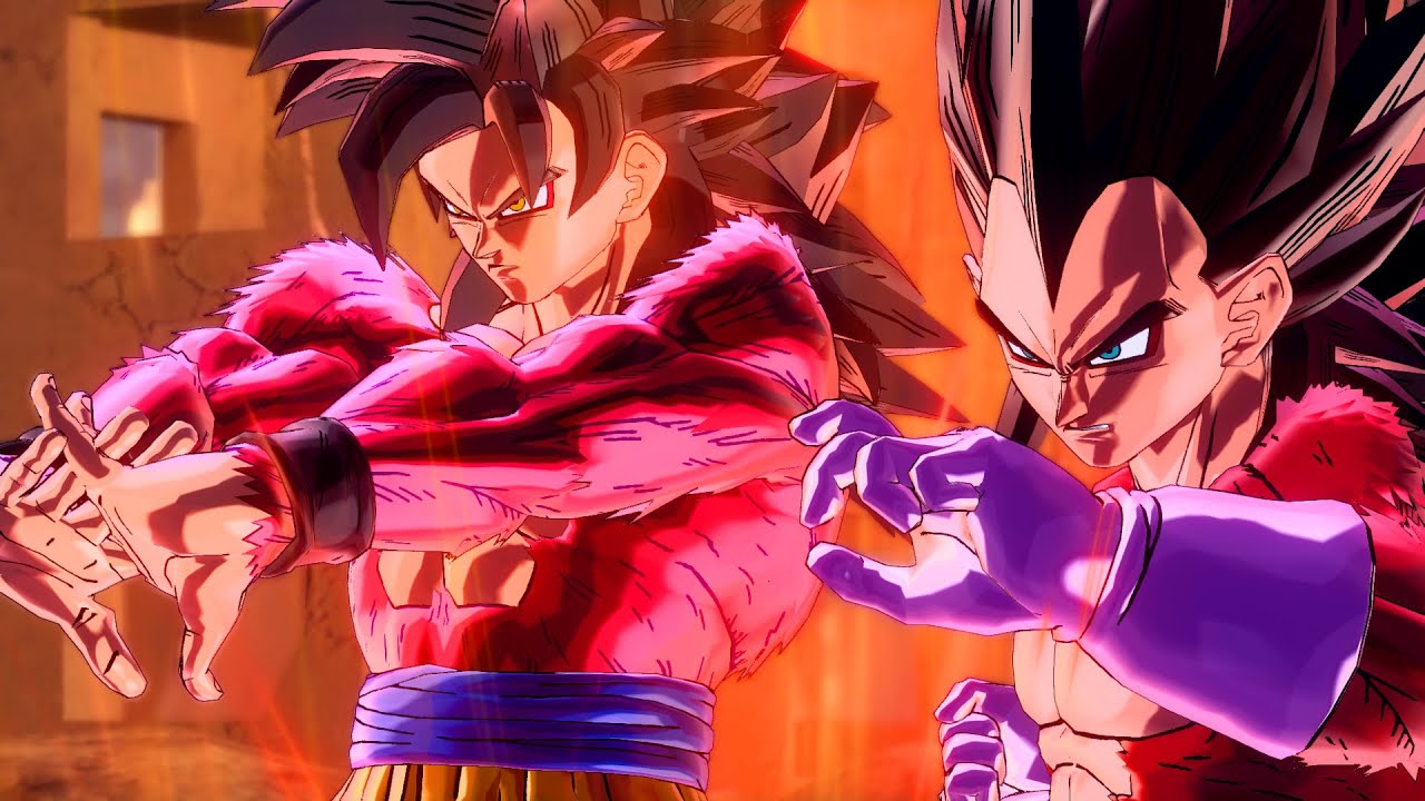 SSJ4 GOKU & VEGETA Double Trouble TEAM Up To RAID Xenoverse 2 Survivors - Dragon Ball