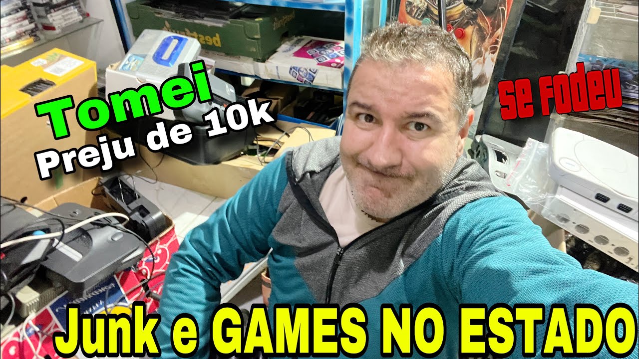 LOTE DE JUNK E TRANQUEIRAS GAMERS! Prejuízo de 10.000 reais 💸
