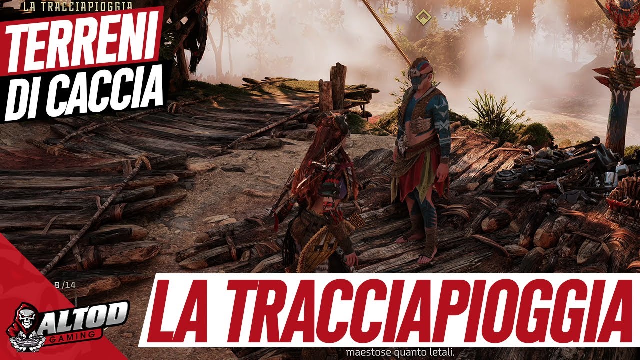 HORIZON FORBIDDEN WEST |  TERRENI DI CACCIA: La tracciapioggia