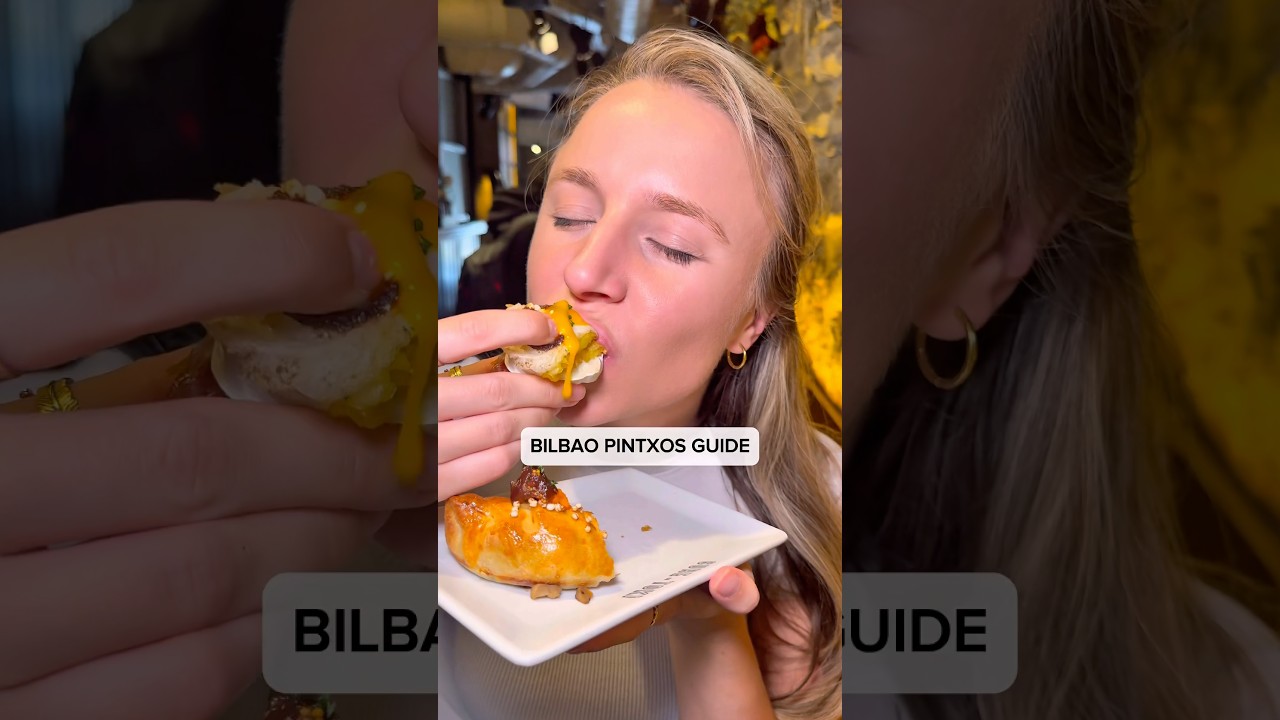 ТОП-5 ПИНТО БАРОВ В БИЛЬБАО 🇪🇸#бильбао #страна басков #pintxos #foodguide