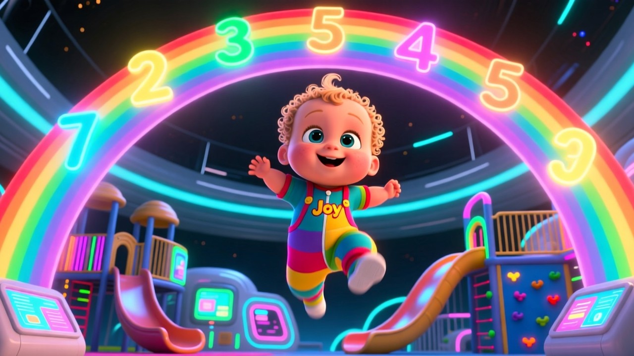 Numbers Song Jump Fun 🏃‍♂️ | Learn Counting for Kids | Sing Along Play