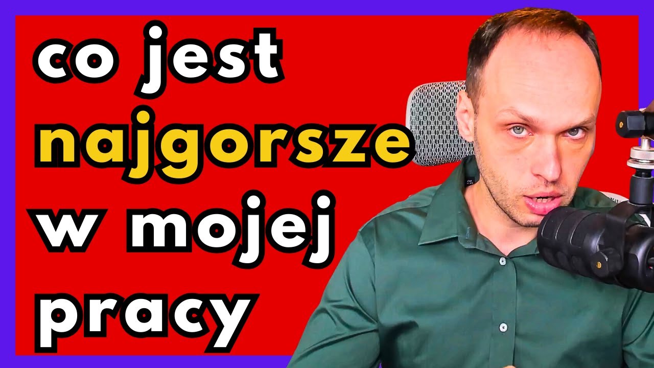 Wady pracy jako Analityk Danych || Problemy z zawodem Data Analyst || Co jest najgorsze?